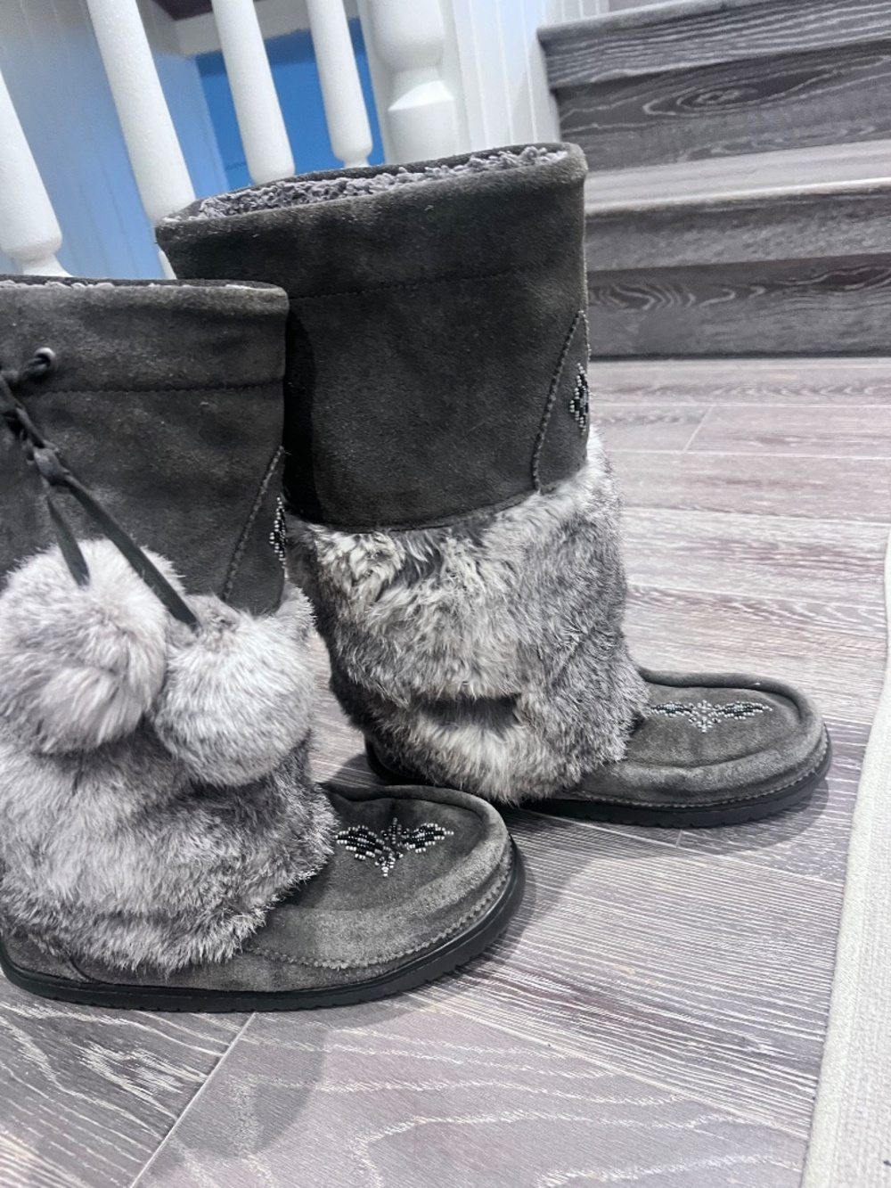Manitobah mukluk waterproof snowy owl boots - Picture 3 of 6